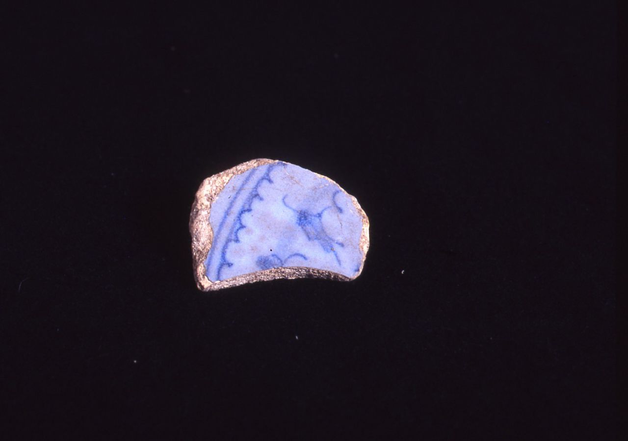 piatto, frammento - manifattura fiorentina (sec. XVI)