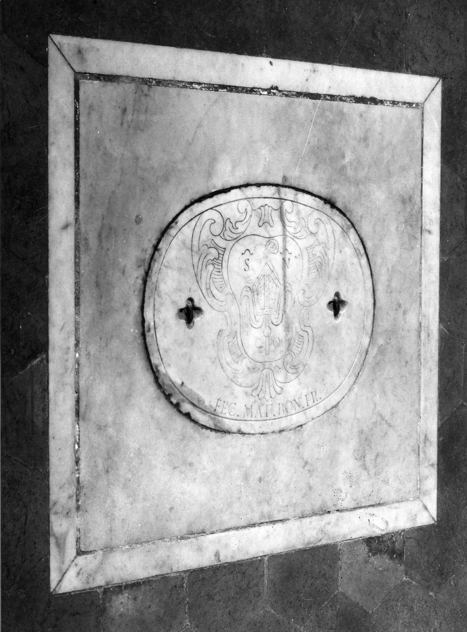 lastra tombale di Masoni Simone (attribuito) (sec. XVII)