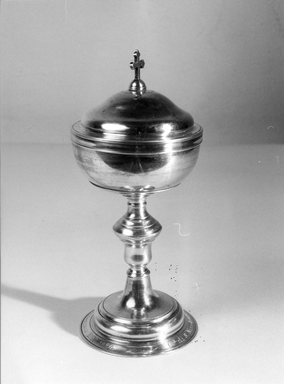 pisside - bottega fiorentina (sec. XVII, sec. XIX)