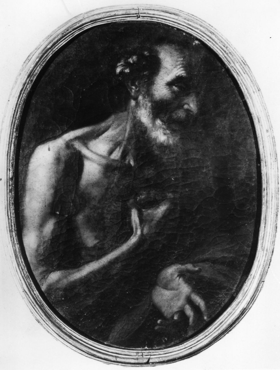 San Girolamo (dipinto) di Marinari Onorio (attribuito) (sec. XVII)