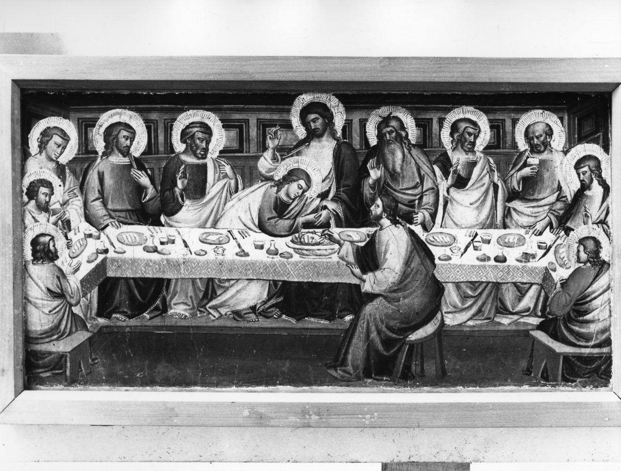 ultima cena (scomparto di predella) di Gerini Niccolò di Pietro (sec. XV)