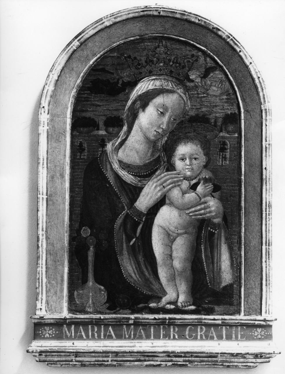 Madonna con Bambino (dipinto) di Pier Francesco Fiorentino (attribuito) (sec. XV)
