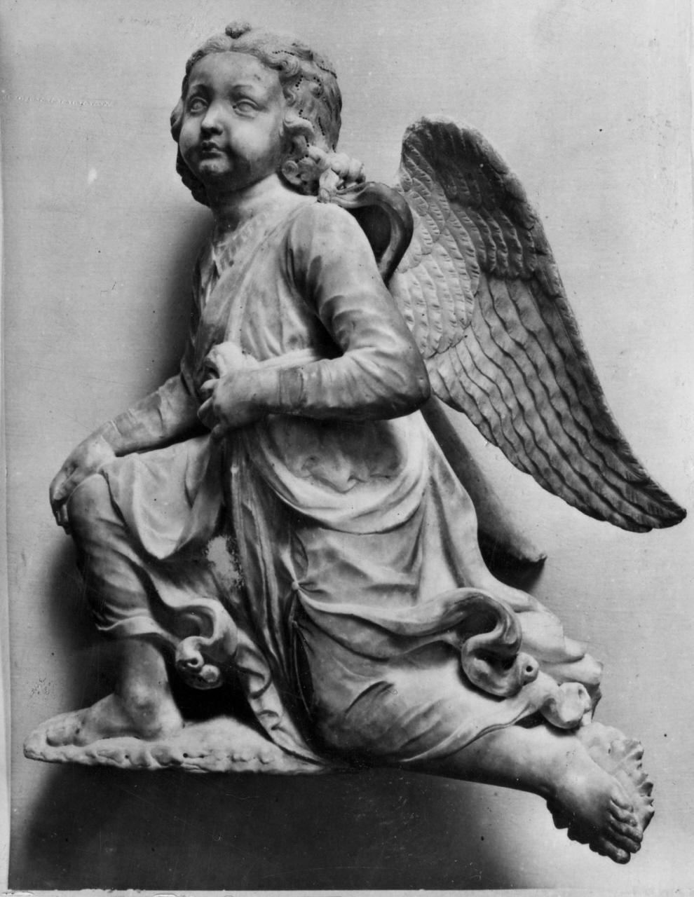 angelo (statua) di Rossellino Antonio (bottega) (ultimo quarto sec. XV)
