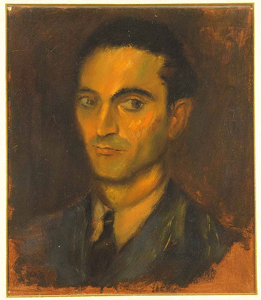 Ritratto di Gino Parenti, ritratto di Gino Parenti (dipinto) di Bonichi Gino detto Scipione (sec. XX)
