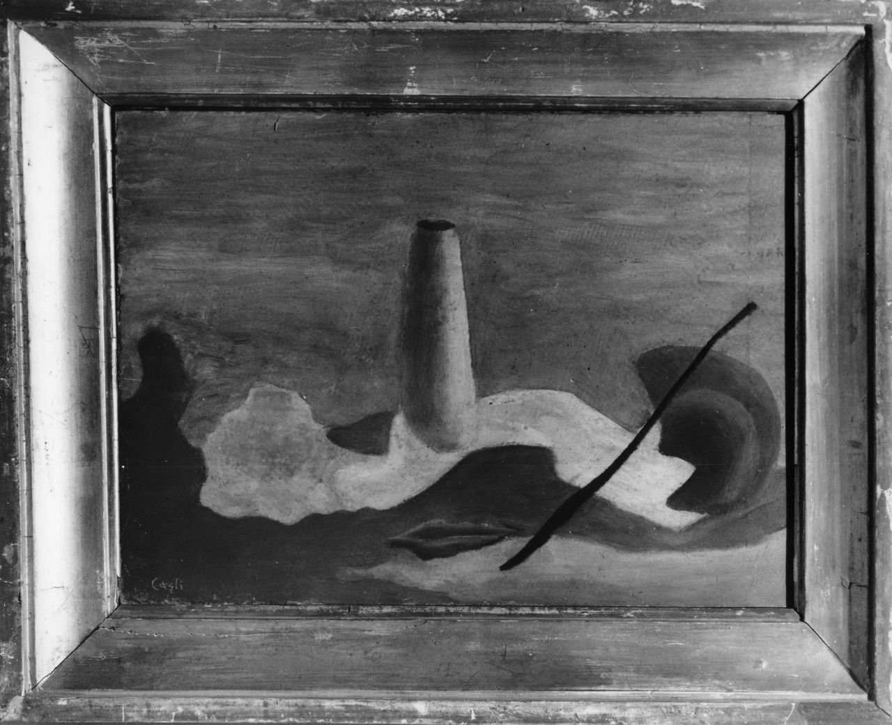 Piccola fantasia, natura morta (dipinto) di Cagli Corrado (sec. XX)