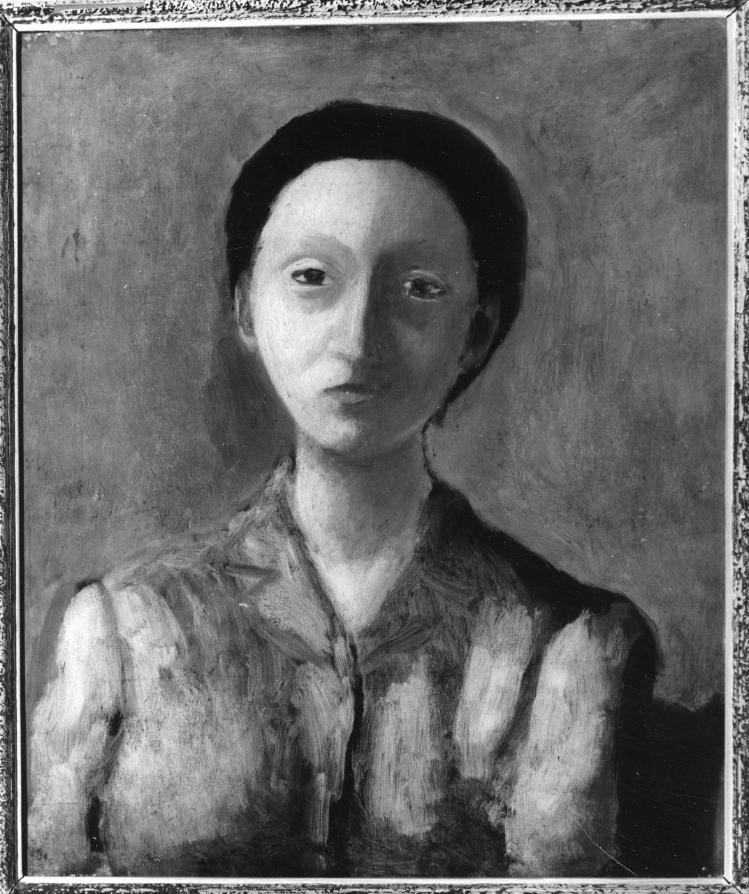 Figura lunare/ Busto di donna, busto di donna (dipinto) di Guidi Virgilio (sec. XX)