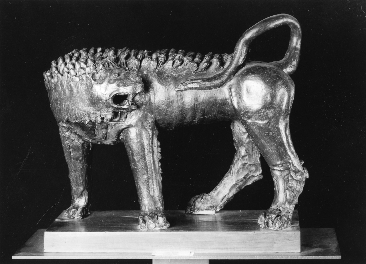 La chimera, chimera (statua) di Martini Arturo (sec. XX)