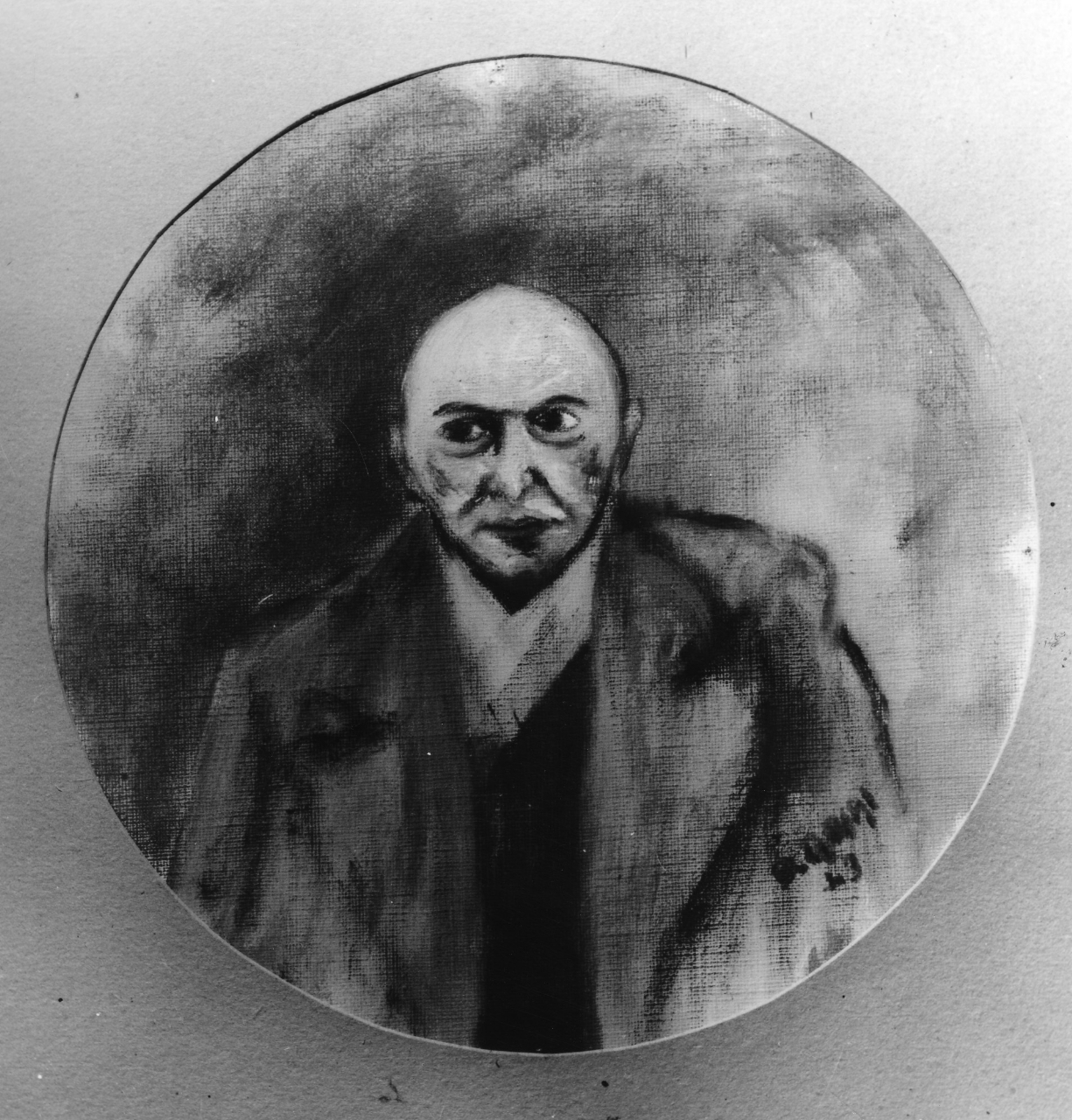 Ritratto del Marchese di Villanova, ritratto del Marchese di Villanova (dipinto) di Rosai Ottone (sec. XX)