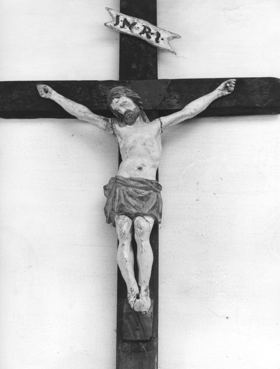 Cristo crocifisso (crocifisso) - bottega toscana (sec. XVIII)