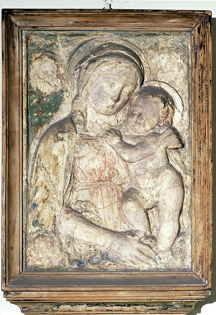 Madonna con Bambino (rilievo) - produzione fiorentina (ultimo quarto sec. XV)