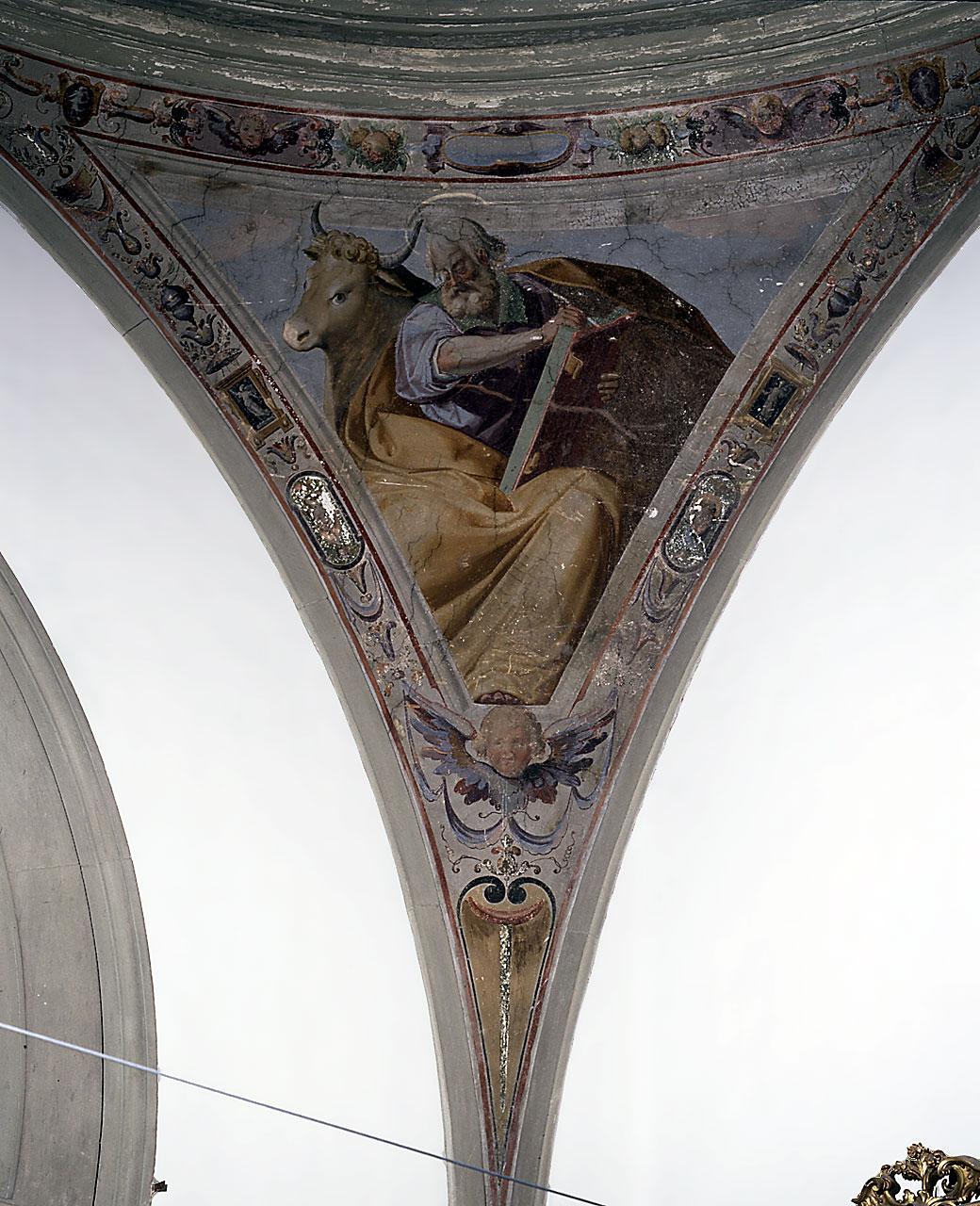 San Matteo Evangelista (dipinto) di Allori Alessandro (bottega) (sec. XVI)