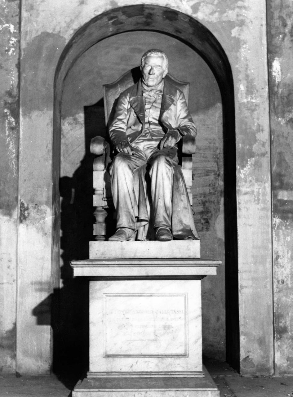 monumento commemorativo del conte Angelo Galli Tassi (statua) di Costoli Leopoldo (sec. XIX)