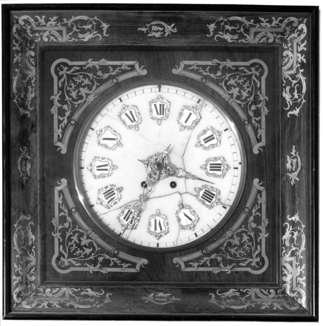 orologio - fisso - bottega italiana (seconda metà sec. XIX)