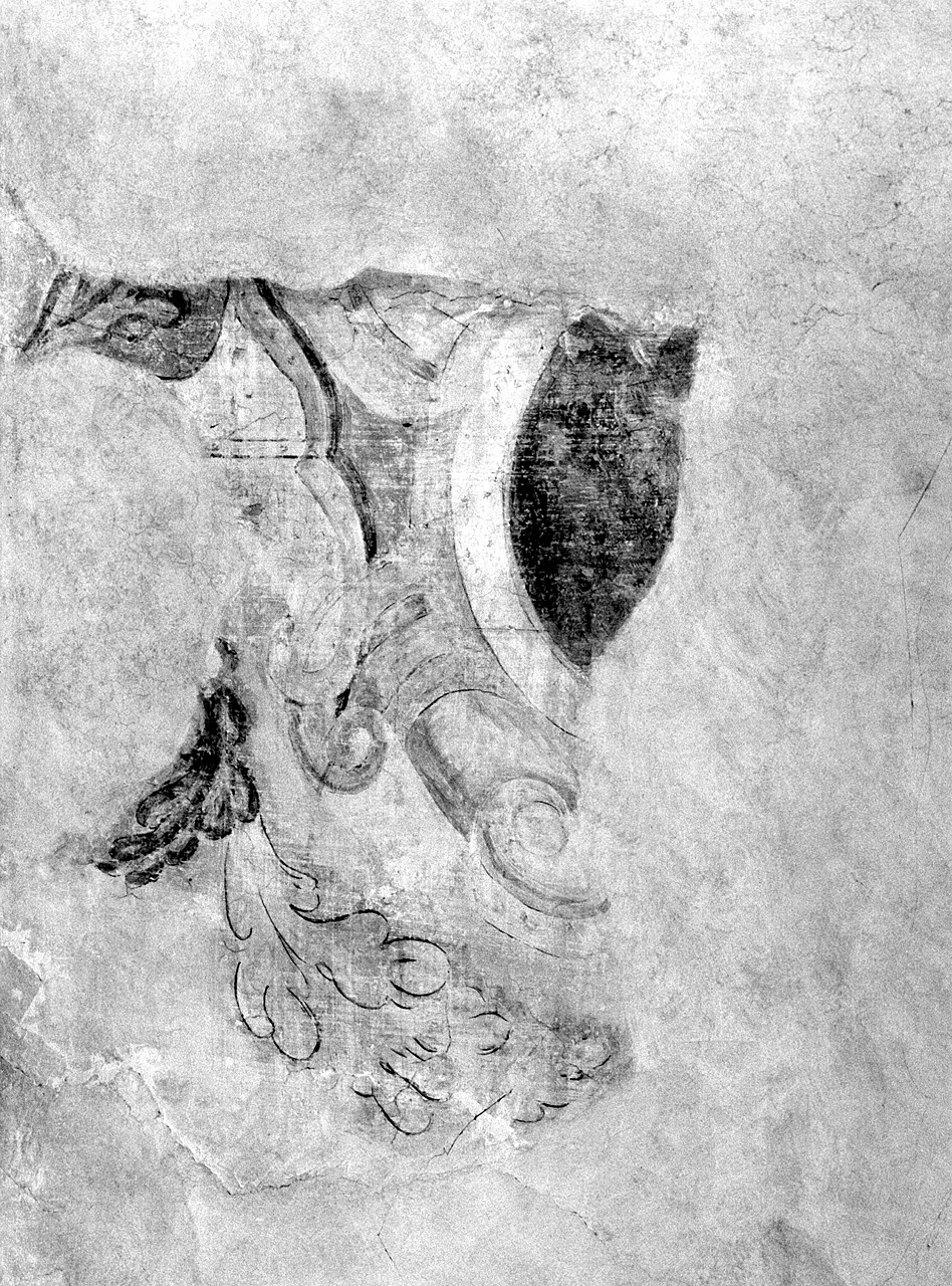 stemma (dipinto, frammento) - ambito toscano (sec. XVII)