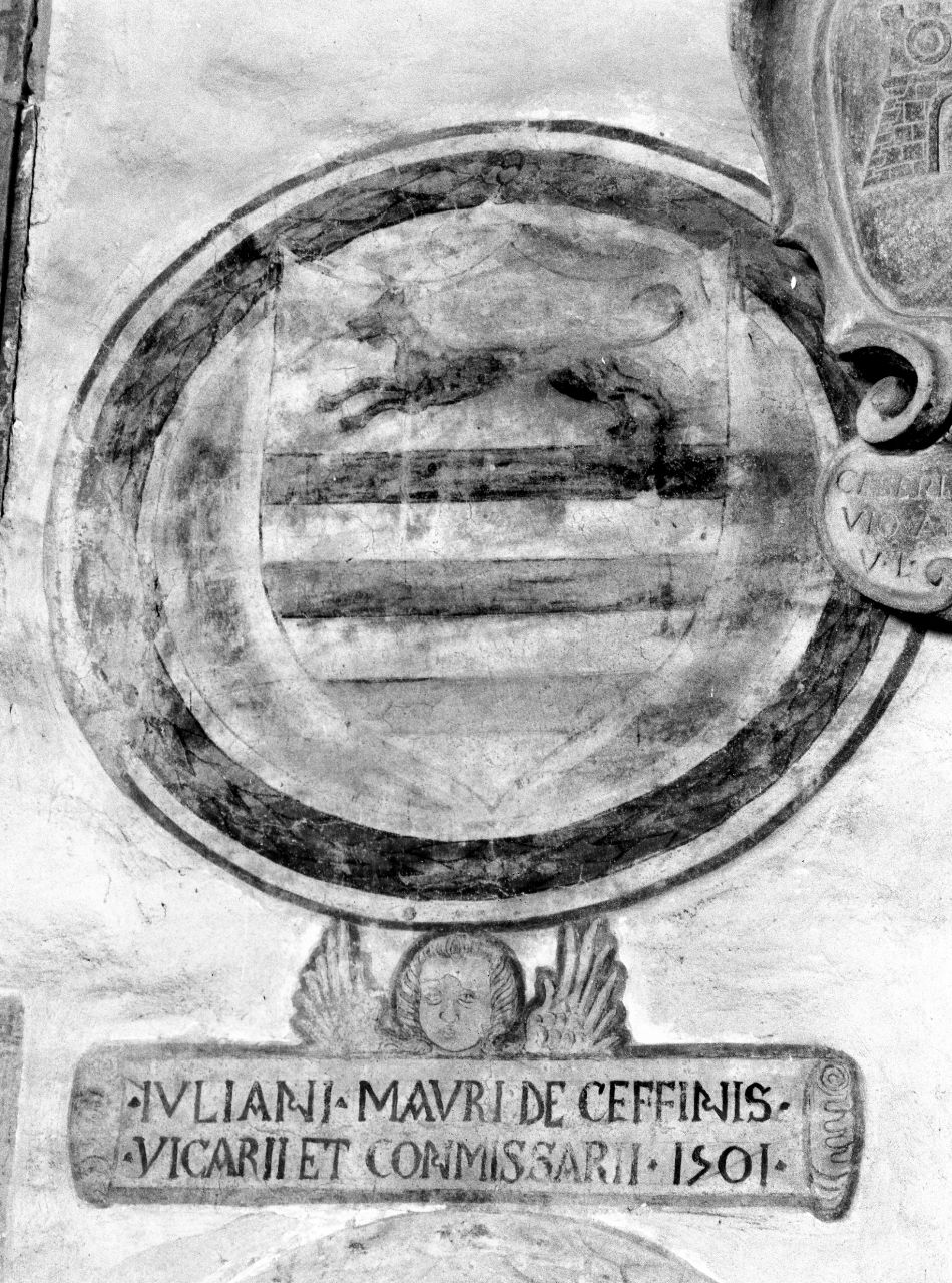 stemma gentilizio della famiglia Ceffini (dipinto) - ambito toscano (sec. XVI)