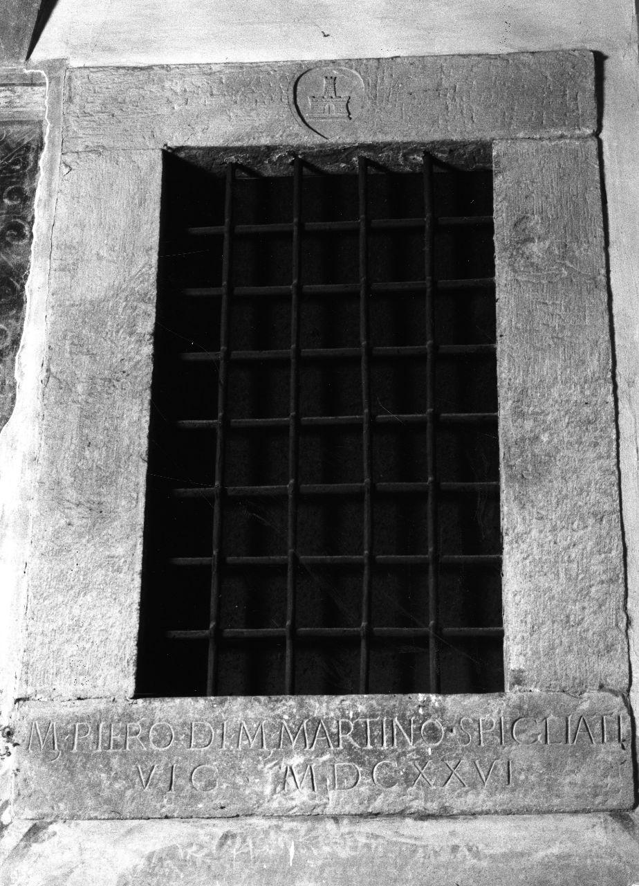 finestra - ambito toscano (sec. XVII)