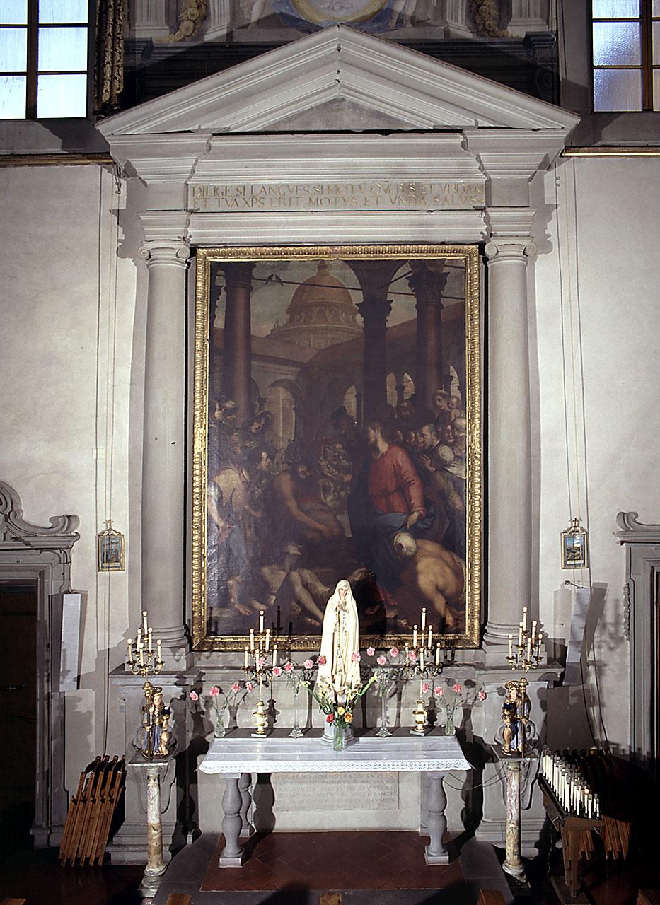 altare - manifattura toscana (sec. XVI)