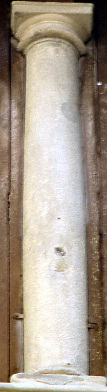 capitello tuscanico - produzione fiorentina (sec. XVI)