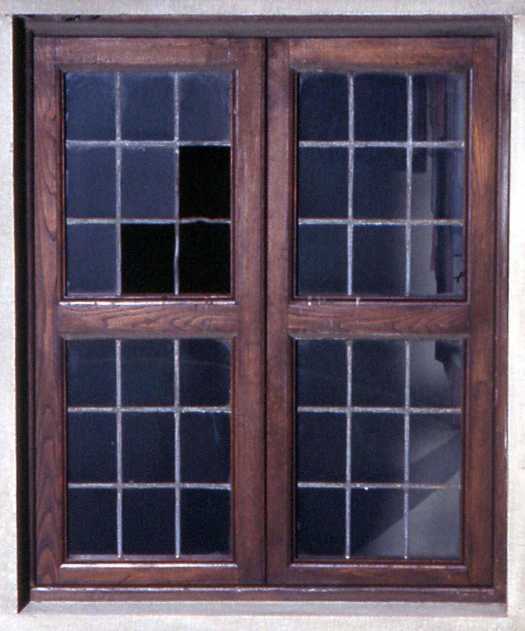 mostra di finestra, serie - produzione fiorentina (sec. XIV)
