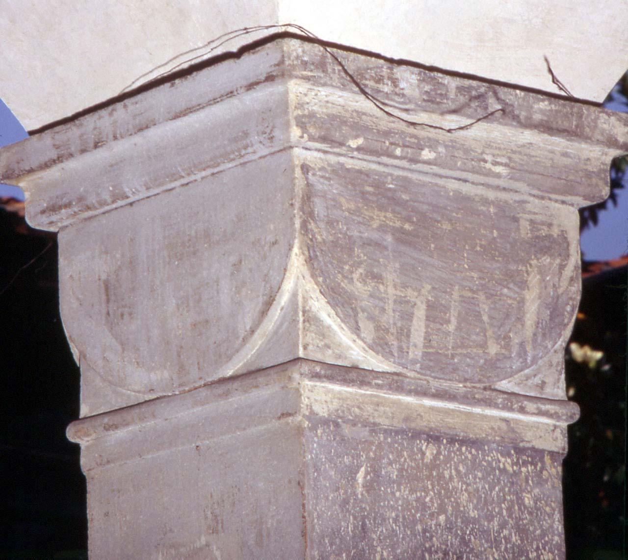 capitello, serie - produzione fiorentina (sec. XIV)
