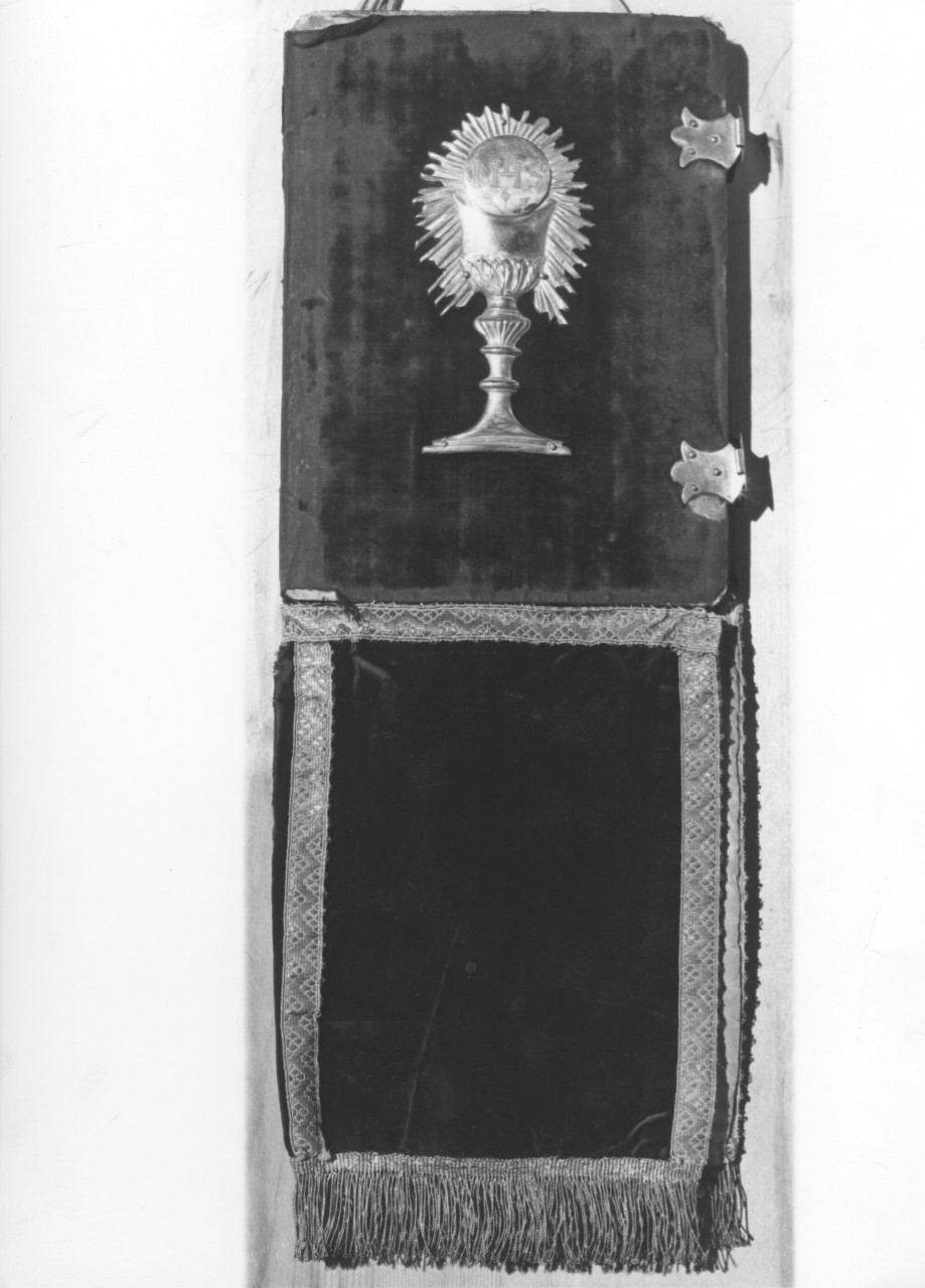 coperta di libro liturgico - bottega toscana (sec. XVIII)