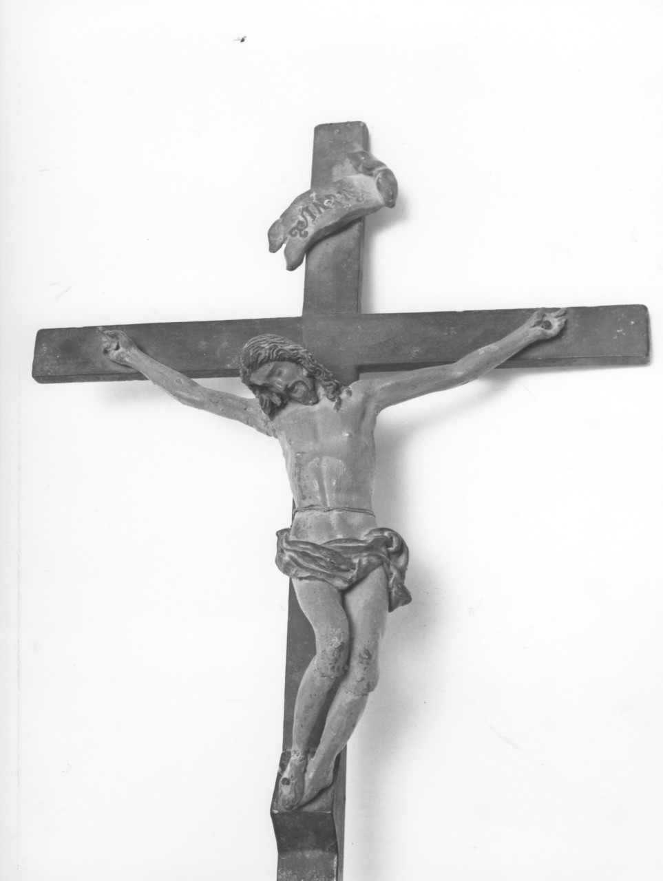 crocifisso di sacrestia - bottega toscana (sec. XVIII)