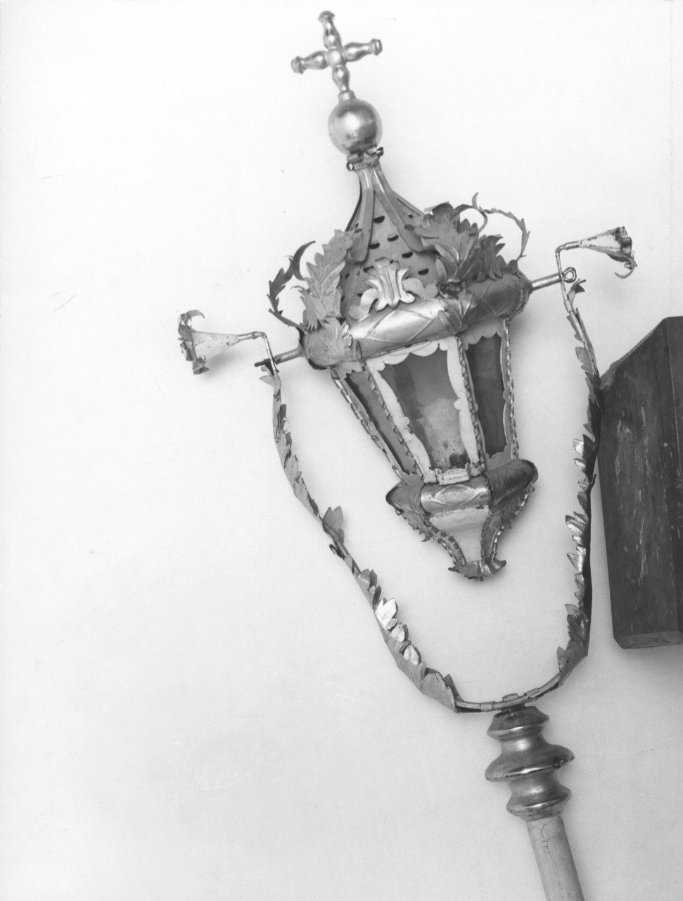 lanterna processionale, coppia - bottega toscana (sec. XIX)