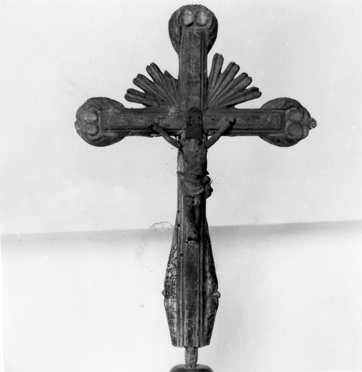 croce - bottega toscana (sec. XIX)