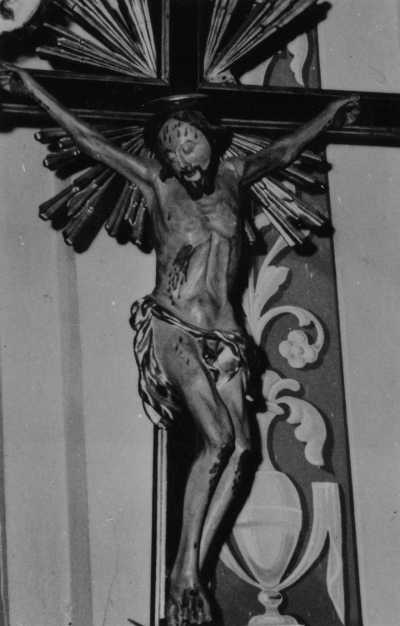 Cristo crocifisso (croce) - bottega toscana (fine/inizio secc. XVIII/ XIX)