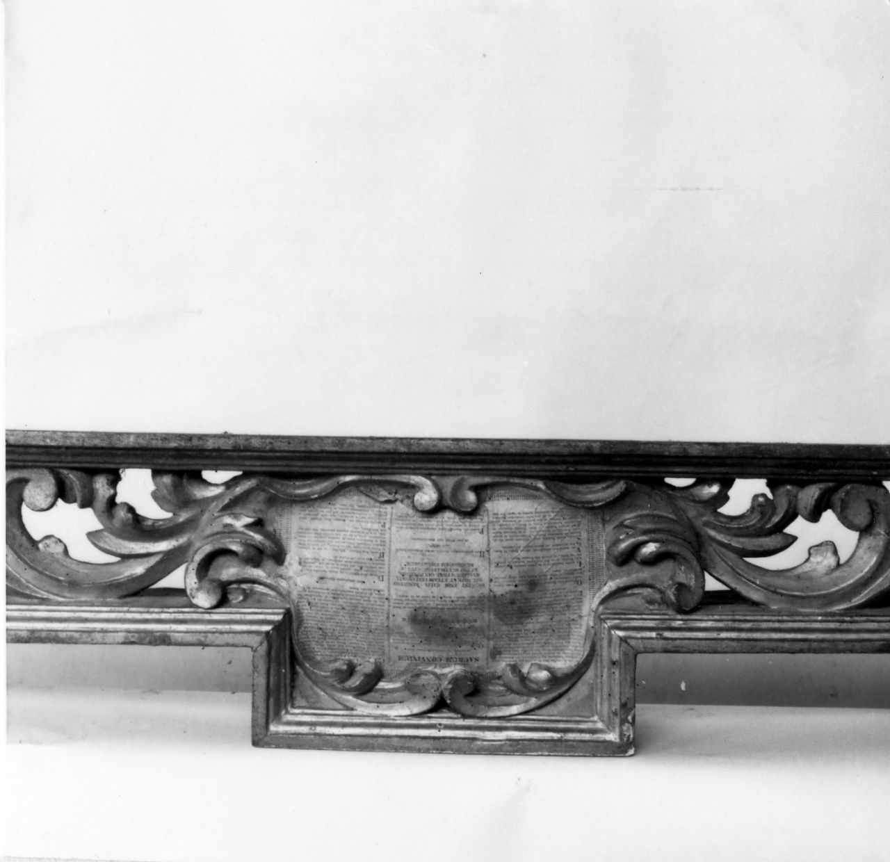 gradino d'altare - bottega toscana (sec. XVIII)