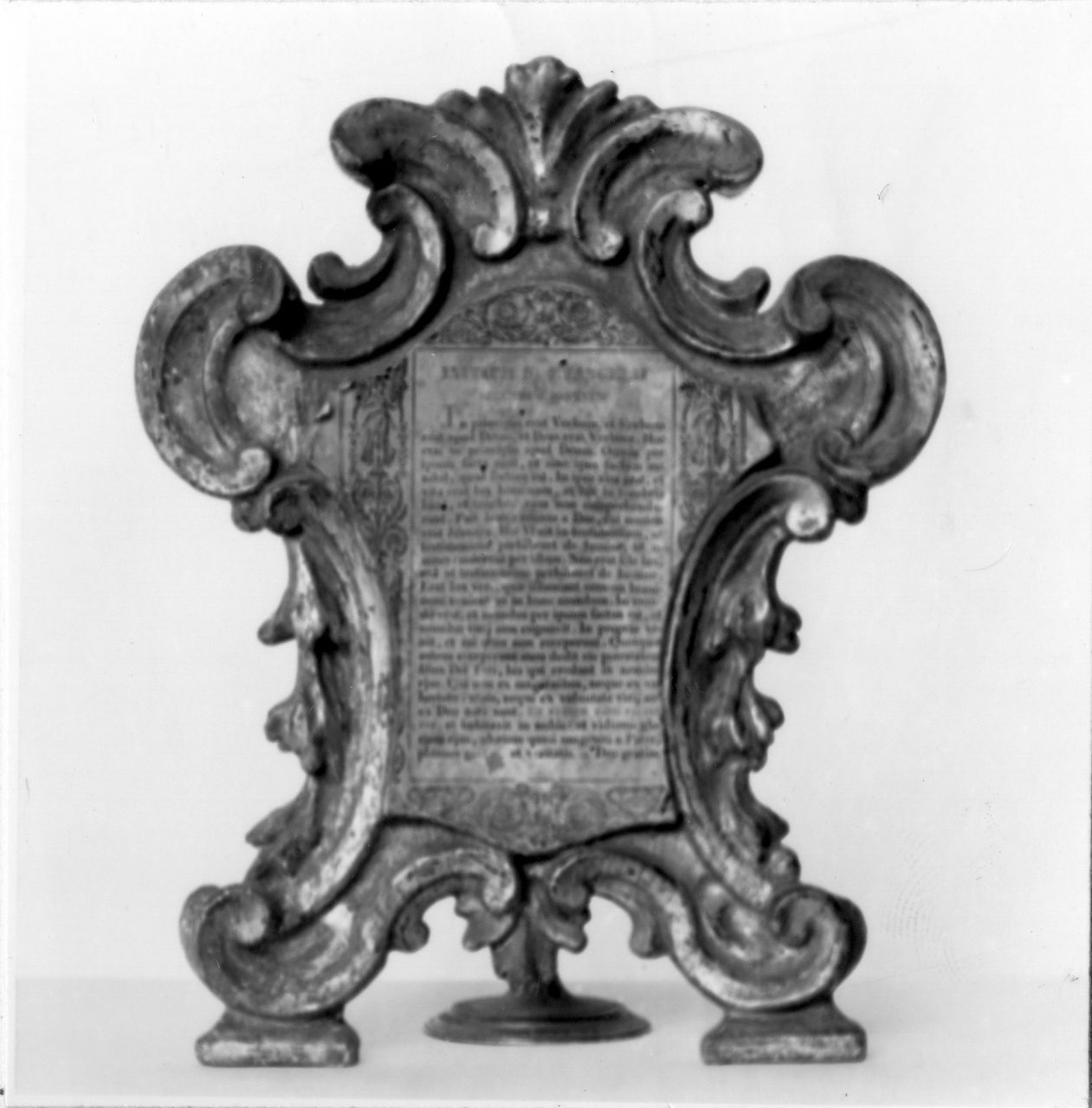 cartagloria, serie - bottega toscana (prima metà sec. XVIII)