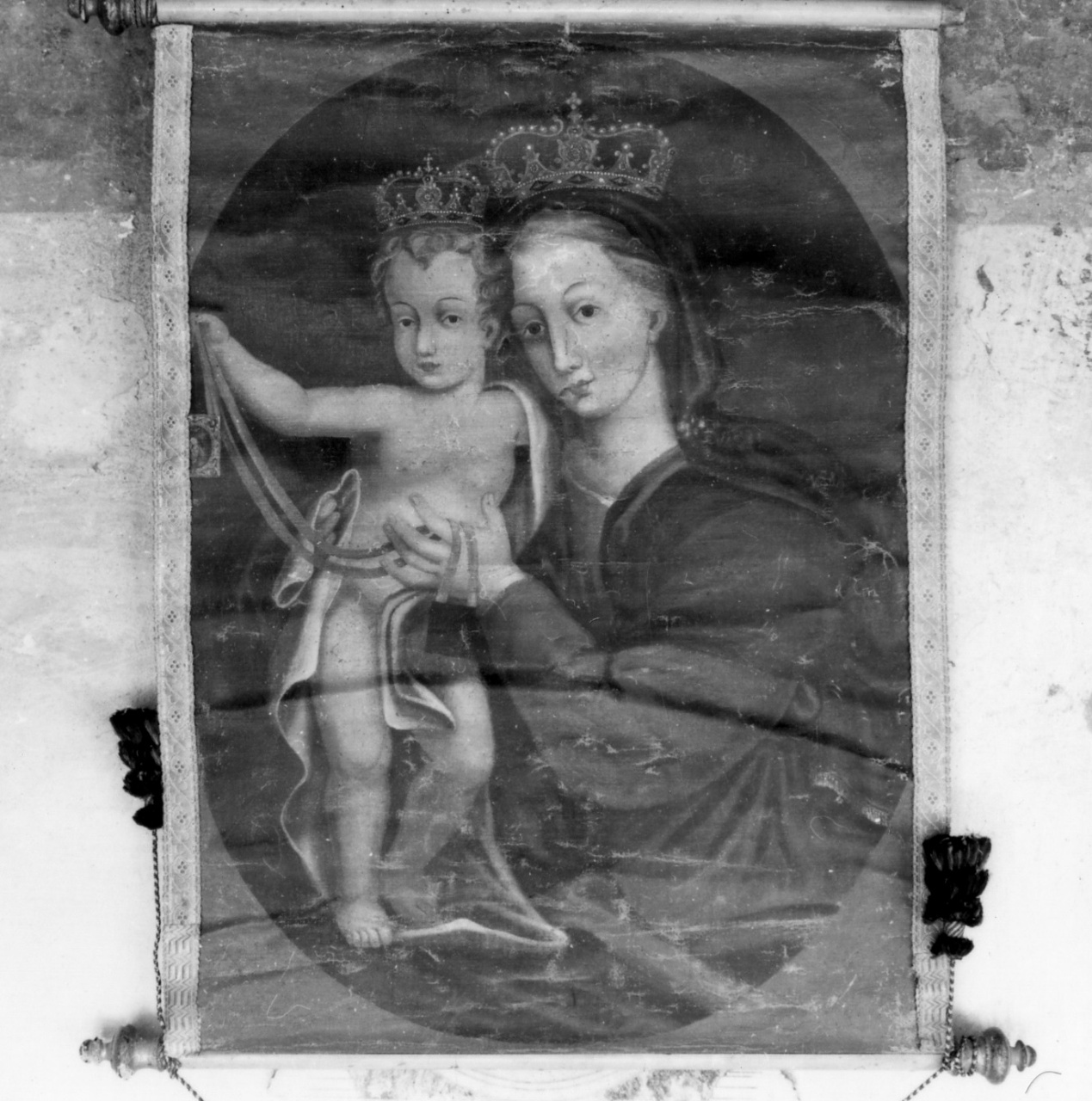 Madonna con Bambino (dipinto) - ambito toscano (fine/inizio secc. XVIII/ XIX)