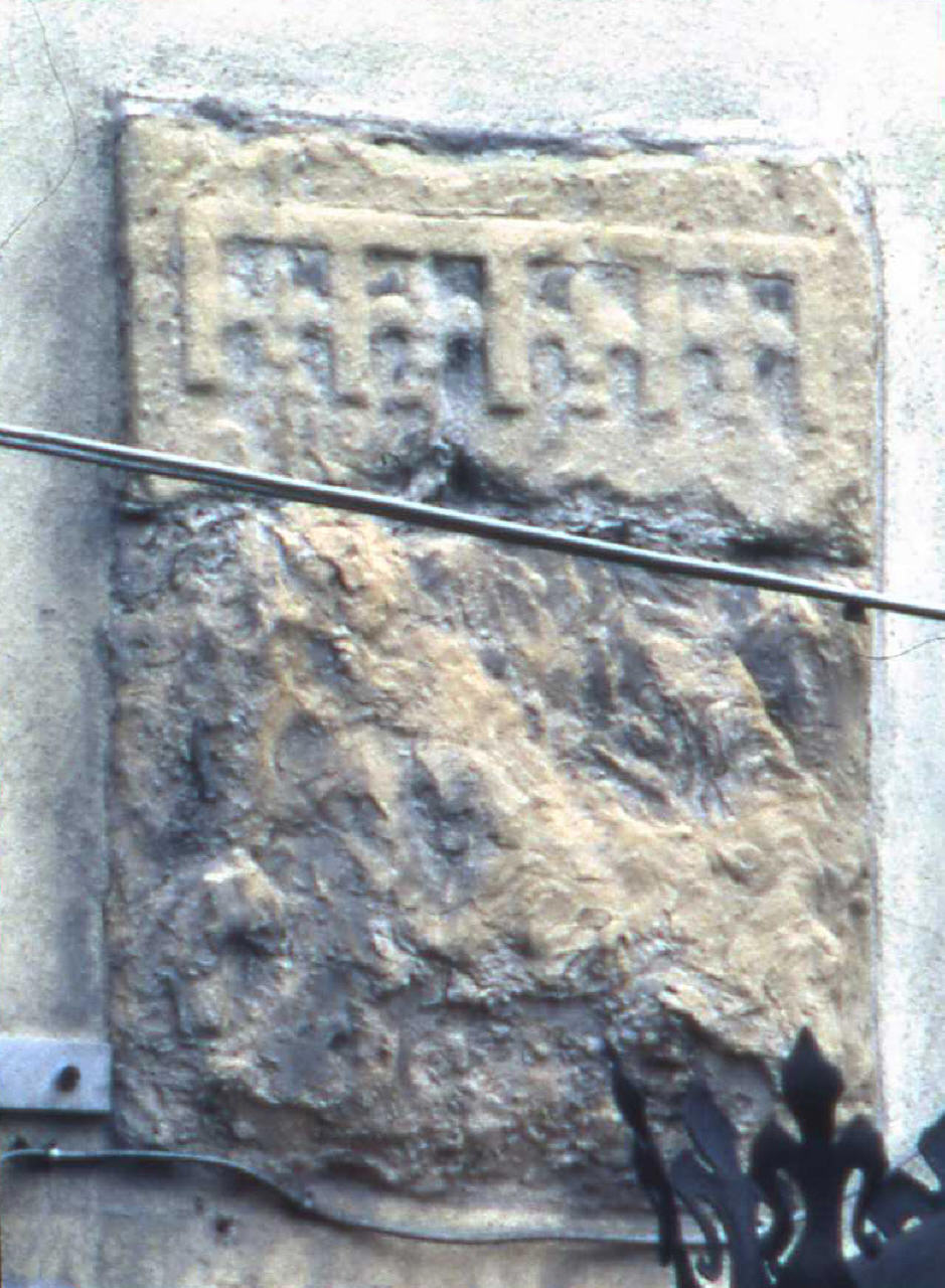 rilievo - manifattura fiorentina (prima metà sec. XV)