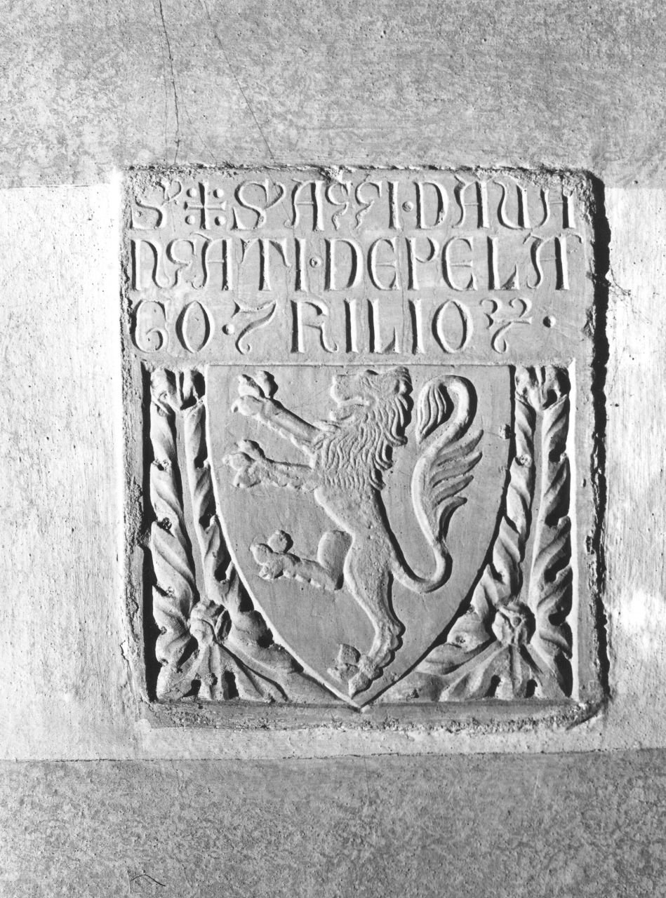 lapide - bottega toscana (inizio sec. XV)