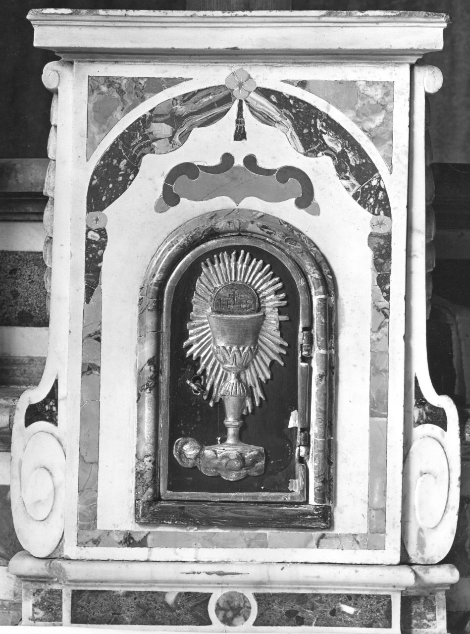 ciborio - bottega toscana (seconda metà sec. XVII)