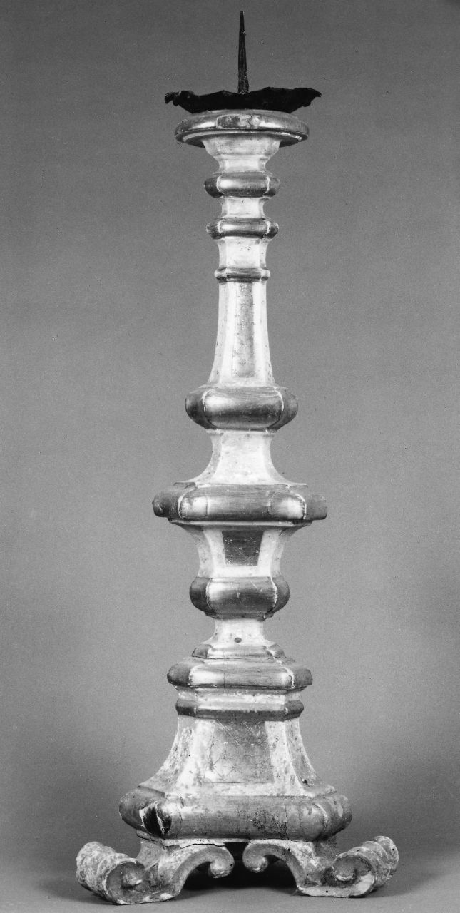 candeliere, serie - ambito toscano (prima metà sec. XVIII)