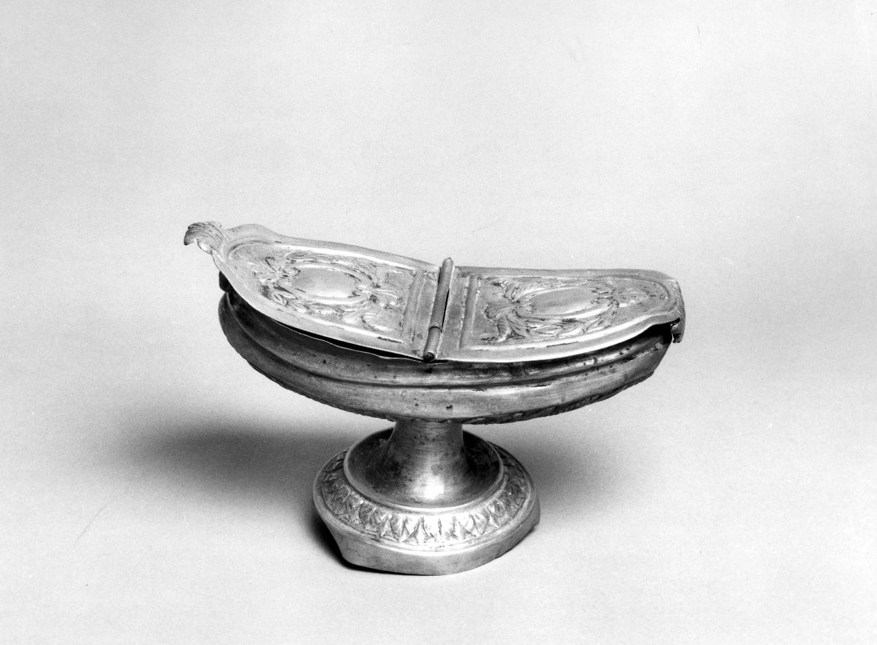 navicella portaincenso - manifattura toscana (prima metà sec. XIX)