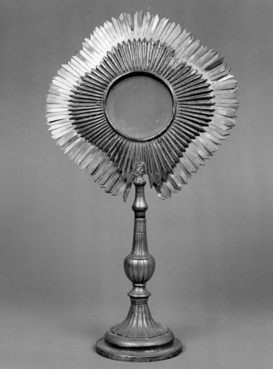 ostensorio - manifattura toscana (prima metà sec. XIX)