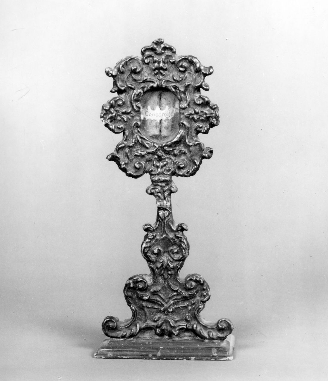 reliquiario - a ostensorio, serie - bottega toscana (seconda metà sec. XVIII)