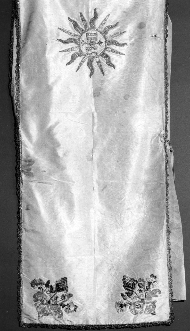 velo omerale - manifattura toscana (seconda metà sec. XVIII)