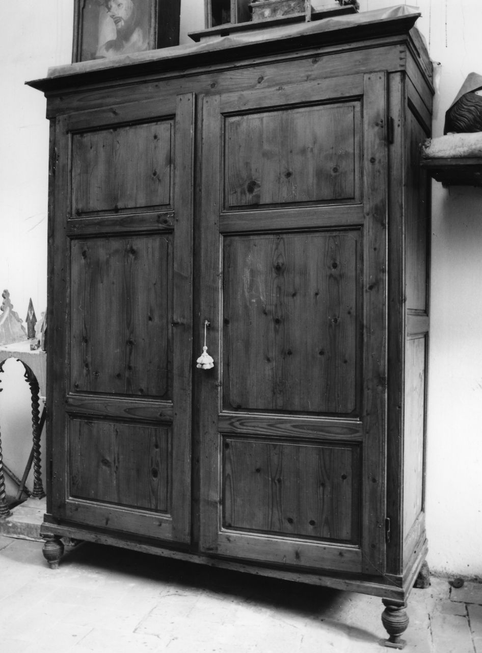 armadio - bottega toscana (seconda metà sec. XIX)