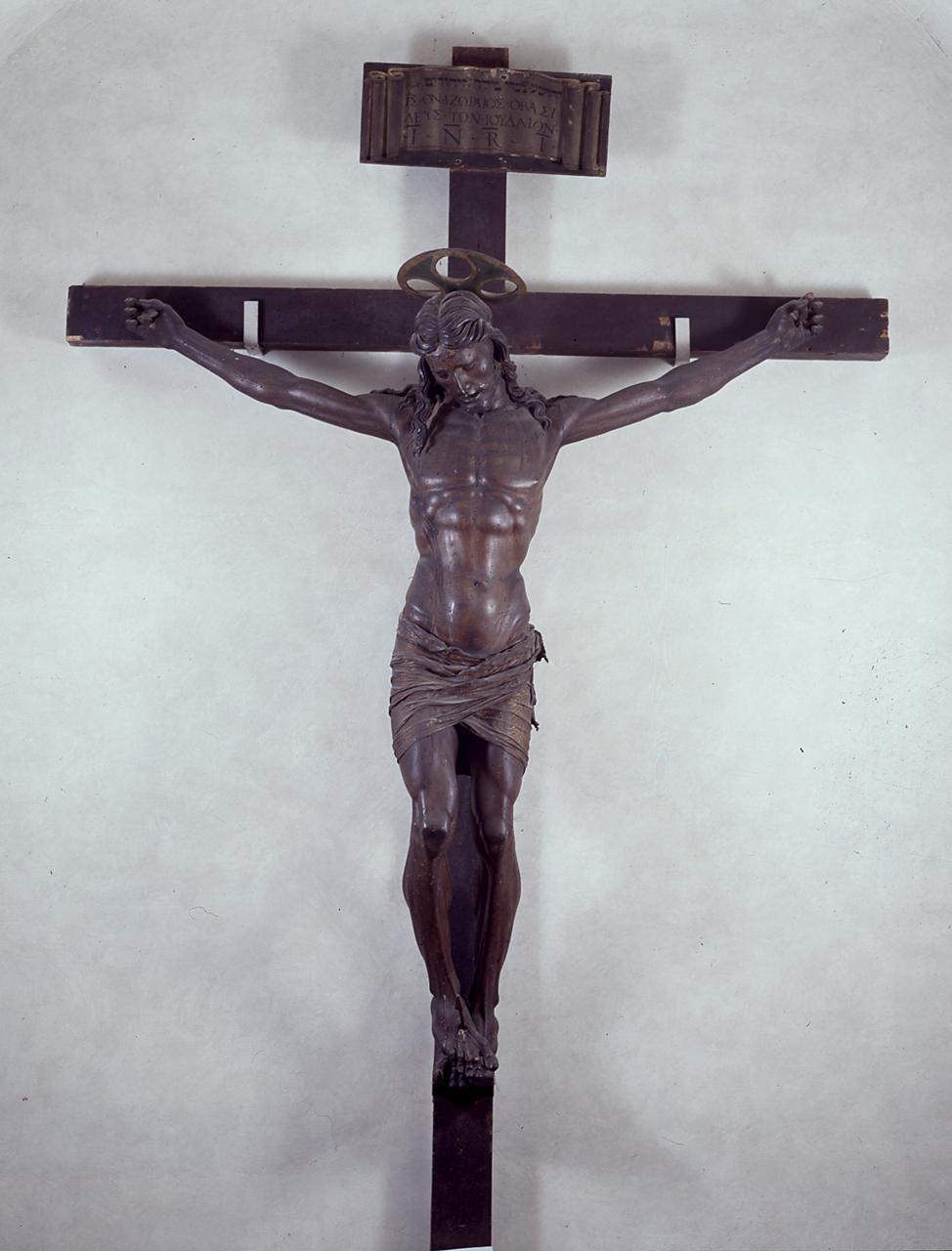 Cristo crocifisso (crocifisso) di Antonio da Sangallo il Vecchio (sec. XV)