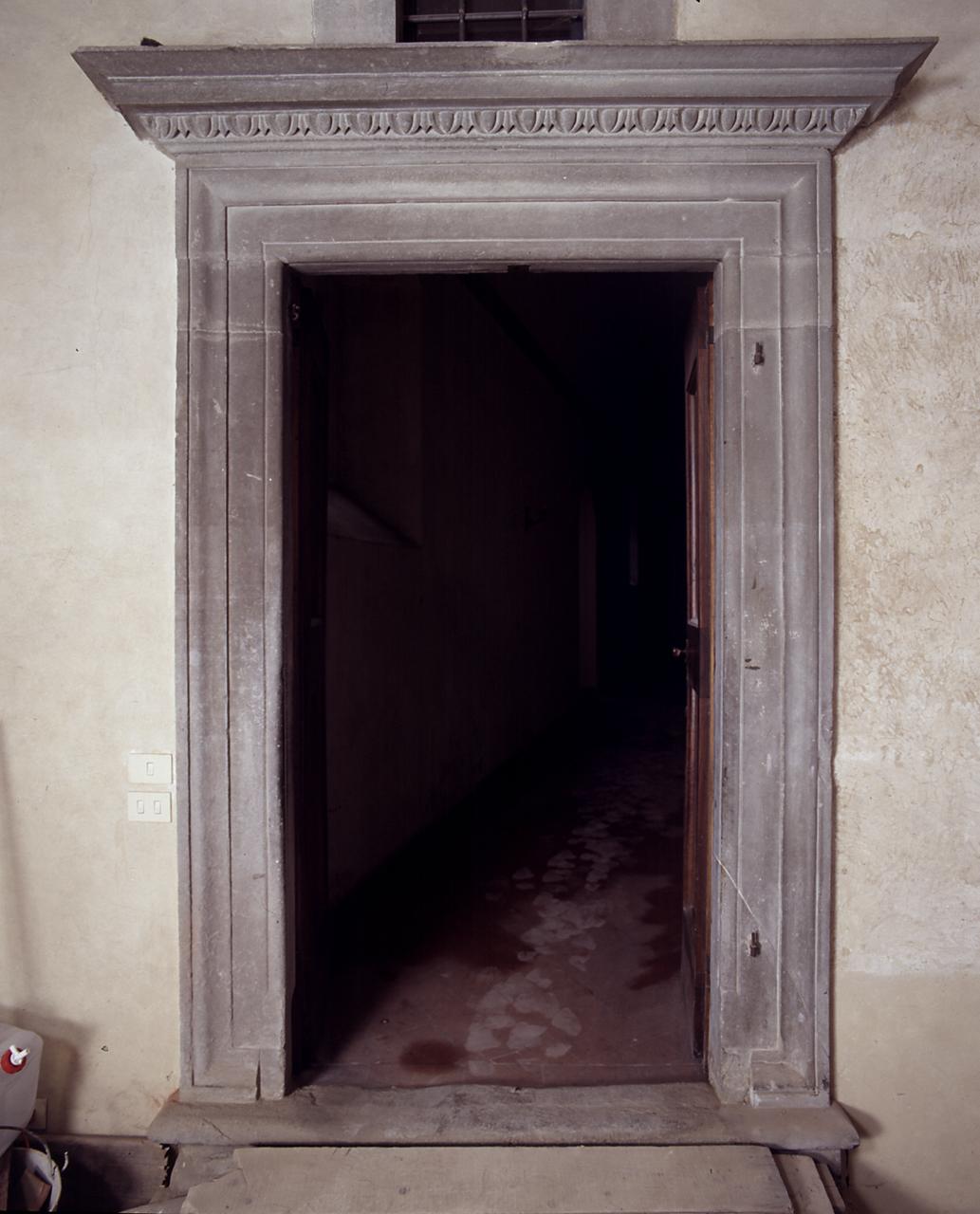 mostra di porta - bottega fiorentina (secc. XV/ XVI)