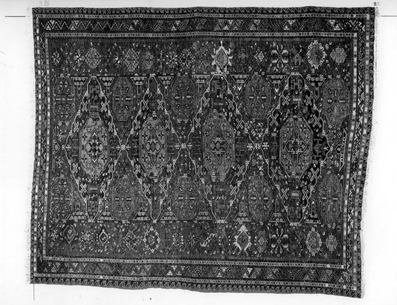 tappeto - ushak - manifattura anatolica (sec. XVII)