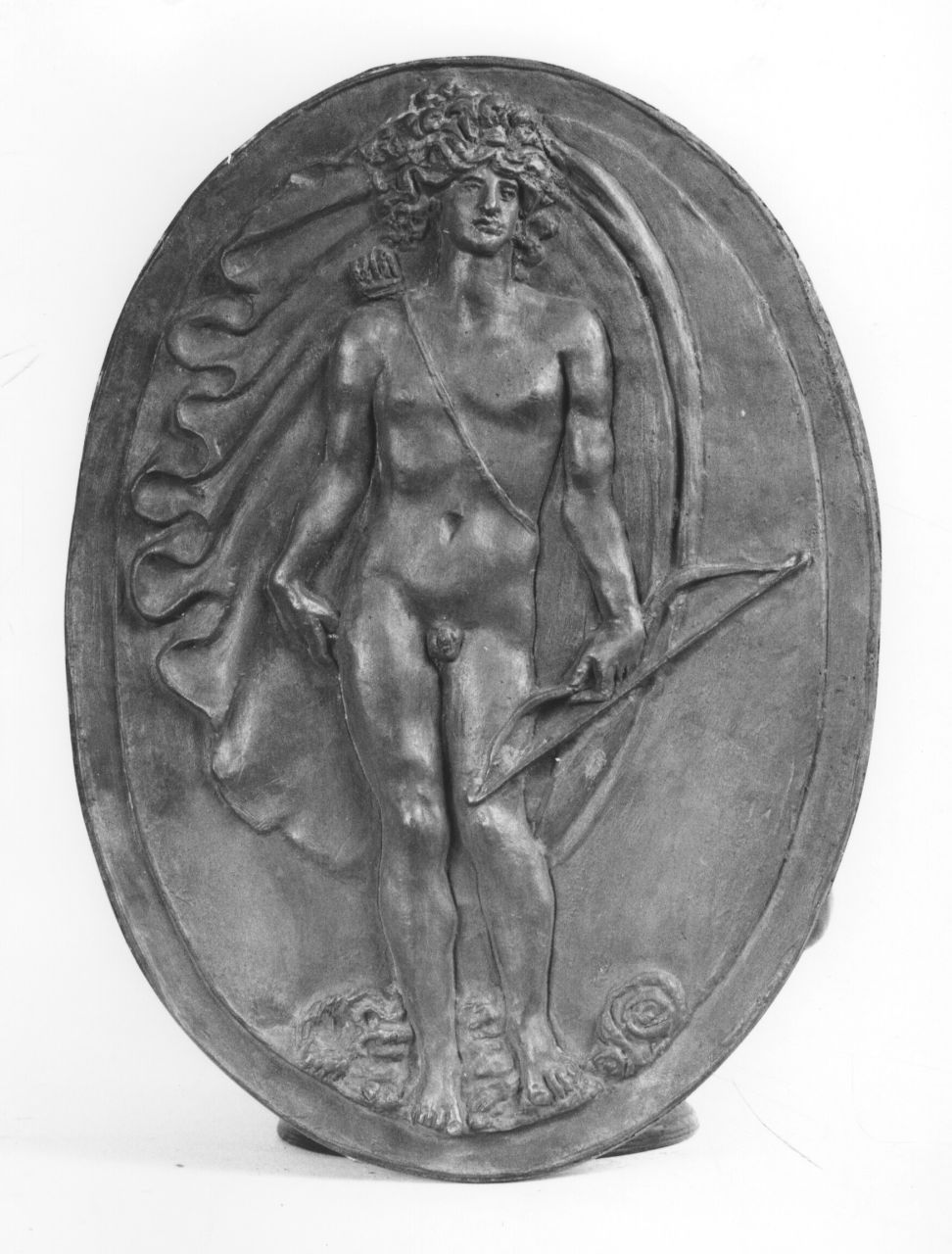Apollo (rilievo) di Berti Antonio (sec. XX)