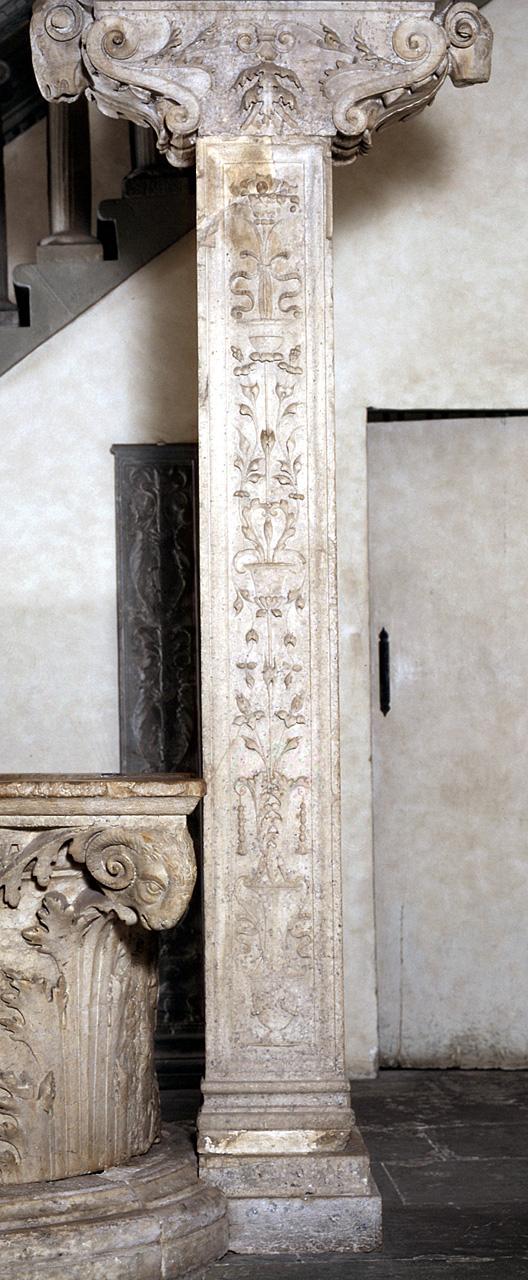 pilastro - bottega veneziana (secc. XV/ XVI)