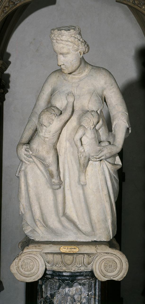 Carità (scultura) di Tino di Camaino (primo quarto sec. XIV)