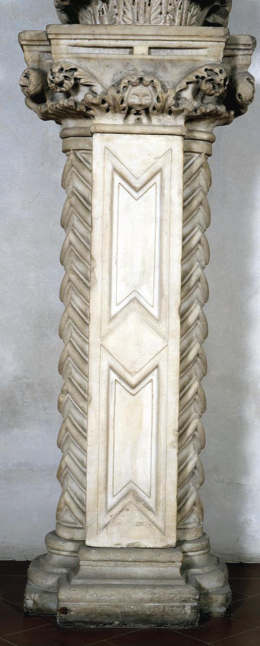 pilastro, serie - bottega Italia centrale (secondo quarto sec. XIV)