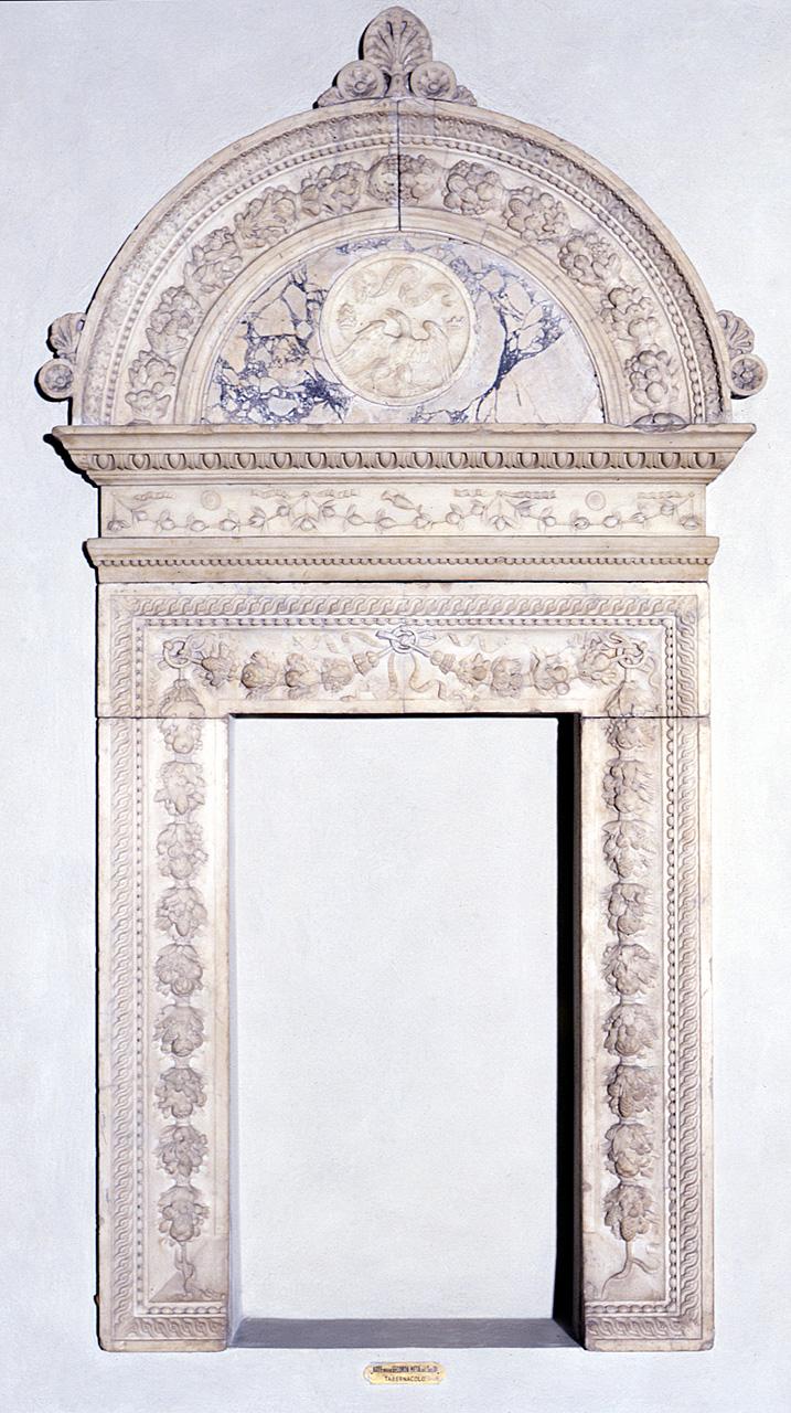 mostra di tabernacolo - produzione fiorentina (prima metà sec. XVI)