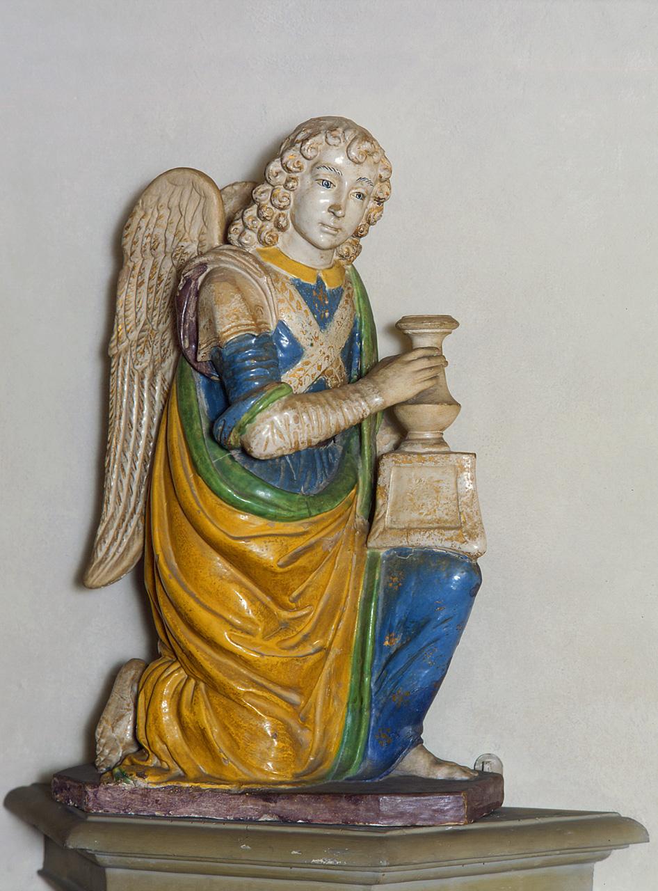 angelo (candelabro - a statua) di Buglioni Benedetto (ultimo quarto sec. XV)